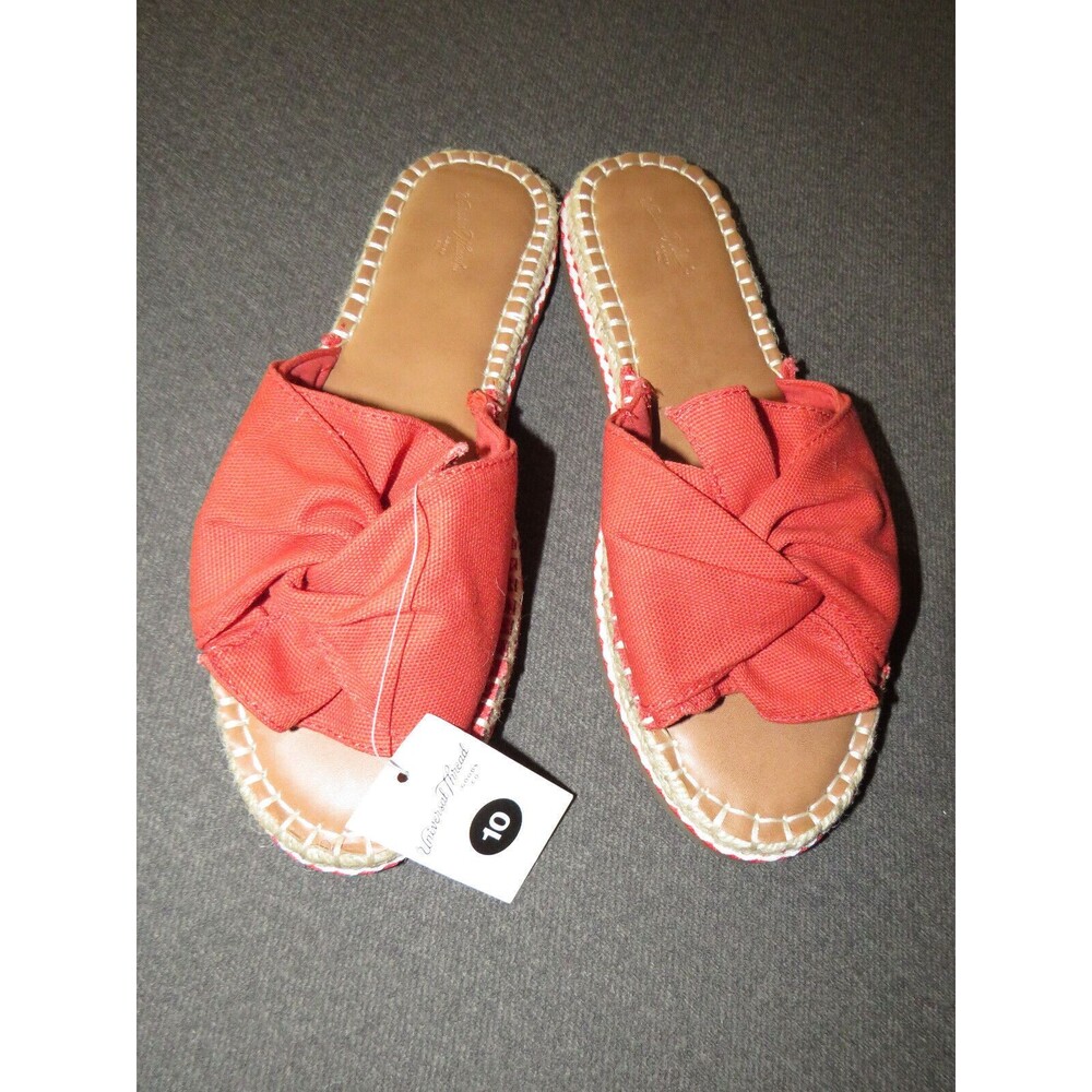 Universal Thread Women's Rust Espadrille Slide Sa… - image 2